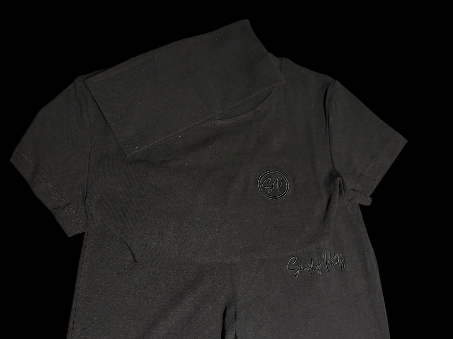 Simply Noir Short Sleeve Flare Set