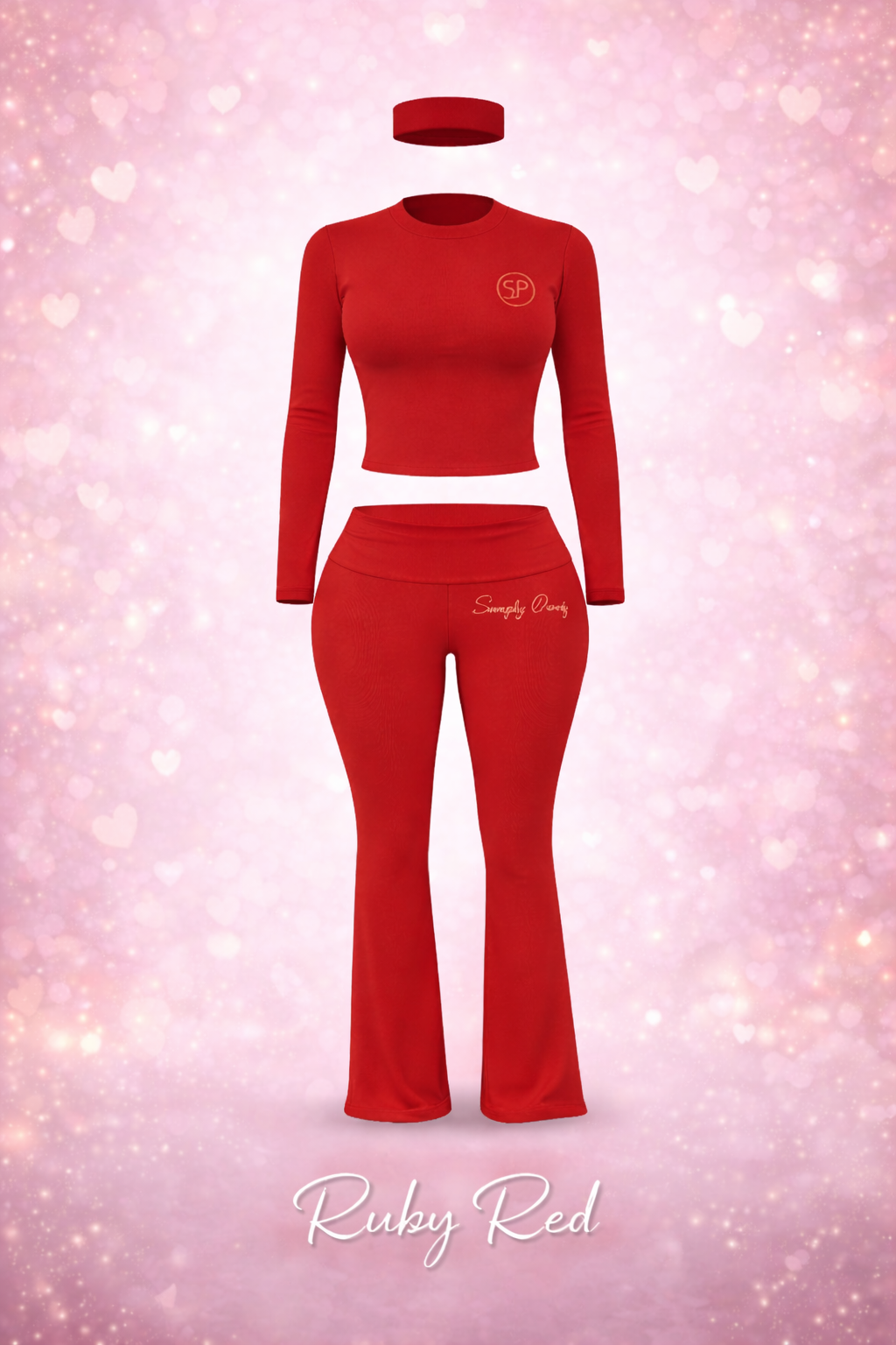 Ruby Red Flare Set